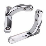 4 5 Inch Fog Light Housing Bracket Auxiliary Lighting Brackets Frame Harley 97 13 Electra Glide 94-Later Road King